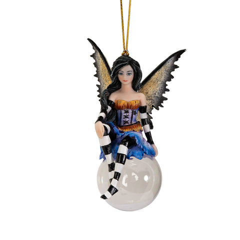 LISSETTE BUBBLE RIDER FAIRY ORNAMENT C/32