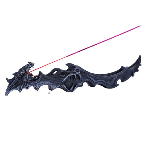 DRAGON INCENSE BURNER, C/12