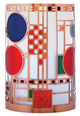 FLW - COONLEY PLAYHOUSE VOTIVE HOLDER, C/24
