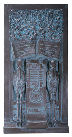 FLW - STORK PANEL PLAQUE, C/3