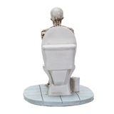 ^ SKELETON ON TOILET, C/24