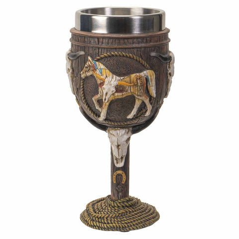 BUNKHOUSE BRONCO GOBLET C/24