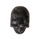 BLACK LABRADORITE SKULL GEMSTONE C/80