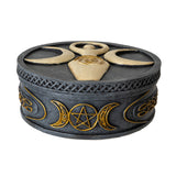 SPIRAL GODDESS ROUND BOX C/36