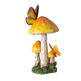 MUSHROOMS W/BUTTERFLIES C/4