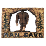 BIGFOOT MAN CAVE PLAQUE C/6