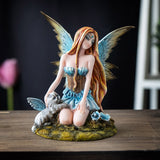 BLUE FAIRY WITH CAT C/12