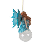 DELPHINE BUBBLE RIDER FAIRY ORNAMENT C/32