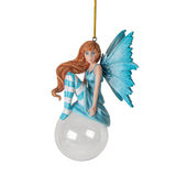 DELPHINE BUBBLE RIDER FAIRY ORNAMENT C/32