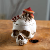 MUSHROOM SKULL STASH BOX C/24