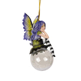 DULCIBELLE BUBBLE RIDER FAIRY ORNAMENT C/32