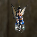 LISSETTE BUBBLE RIDER FAIRY ORNAMENT C/32