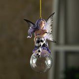 EVANGELINE BUBBLE RIDER FAIRY ORNAMENT C/32
