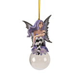 EVANGELINE BUBBLE RIDER FAIRY ORNAMENT C/32
