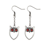 DISC-OWL EARRINGS C/60 MINIMUM OF 2