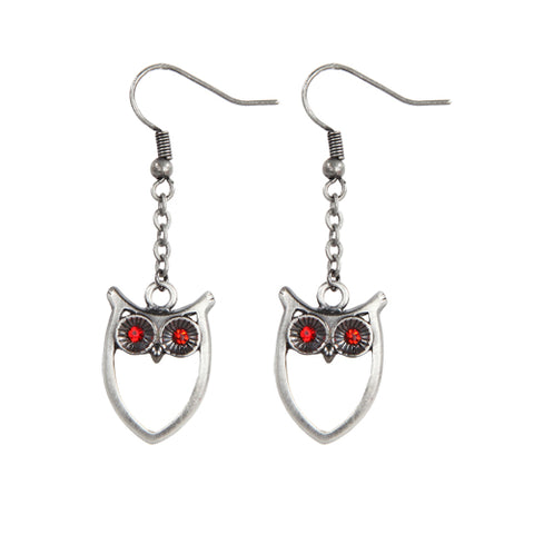 DISC-OWL EARRINGS C/60 MINIMUM OF 2