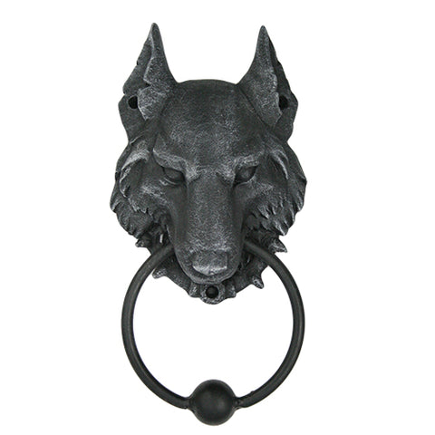 ^ WOLF GARGOYLE DOOR KNOCKER C/24