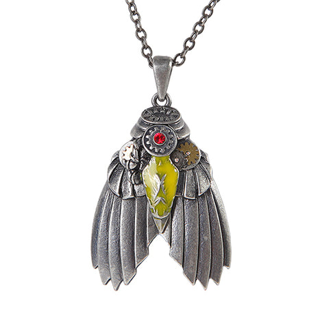 STEAMPUNK BUG NECKLACE C/60