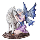 FAIRY WITH WOLF C/8