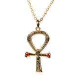 EGYPTIAN CROSS NECKLACE C/60