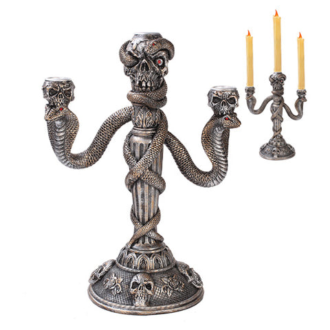 SKULL CANDLEABRA C/4