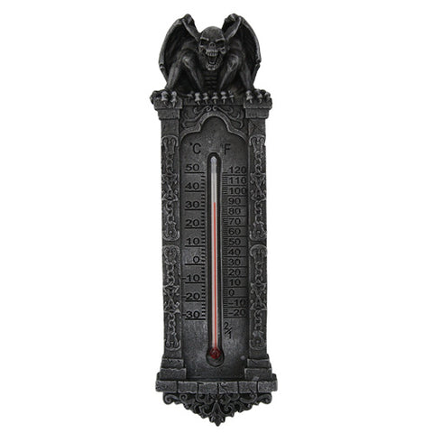DISC-GARGOYLE THERMOMETER, C/24 MINIMUM OF 2