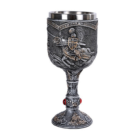 MEDIEVAL KNIGHT GOBLET, C/24