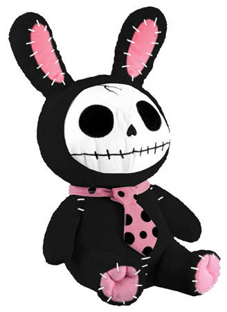 FURRYBONES-BLACK BUN-BUN PLUSH, C/12