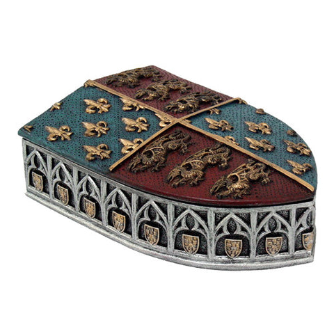 ^MEDIEVAL SHIELD BOX C/12