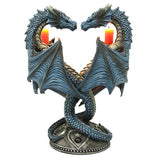 DOUBLE DRAGON CANDLE HOLDER C/12