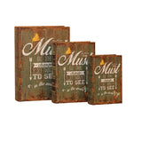 DISC-CHANGE BOOK BOX SET OF 3 C/8 MINIMUM OF 2