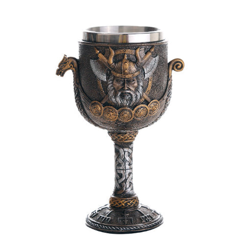 VIKING SHIP GOBLET C/12