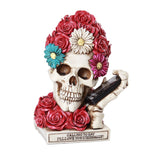 DISC-FLORAL SKULL C/12 MINIMUM OF 2