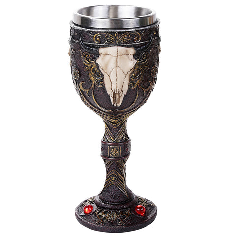 BULL SKULL GOBLET C/24