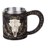 DISC-BULL SKULL MUG C/18