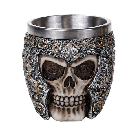 DISC-ARMOURED SKULL CUP C/48 MINIMUM OF 2