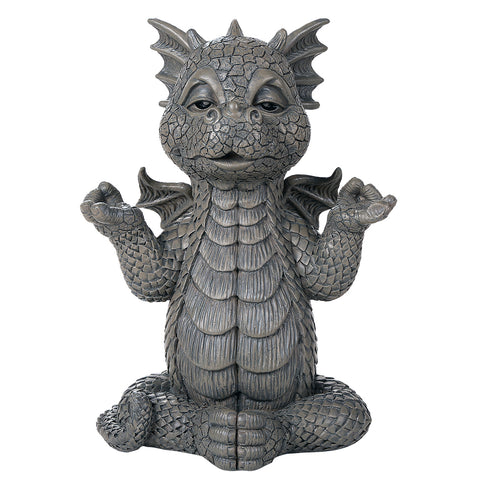 GARDEN DRAGON MEDITATING, C/6