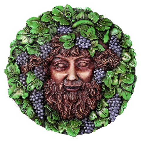 BACCHUS WALL PLAQUE C/24