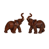 ELEPHANTS SET WOOD C/24