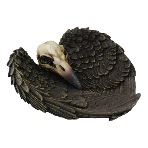 ^ RAVEN SKULL DISH C/16