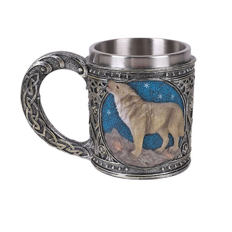 ^GREY WOLF MUG C/18