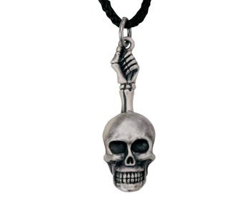 SKULL HAND PENDANT,  DC/30