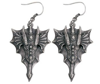 DRAGON HEAD EARRINGS, DC/60