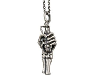 SKULL GRENADE PENDANT , DC/60