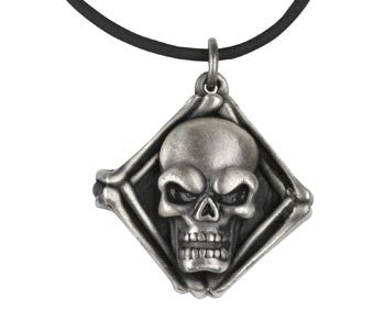 SKULL LOCKET PENDANT , DC/60