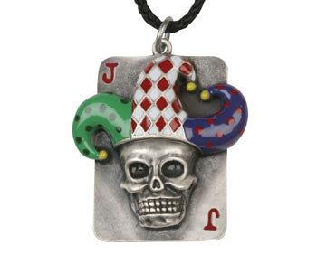 SKULL JESTER PENDANT , C/60