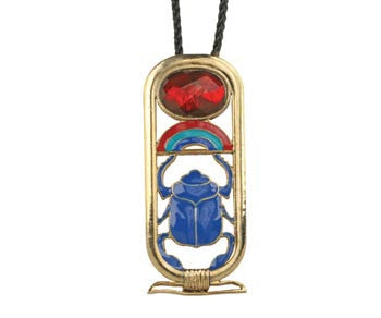 SCARAB CARTOUCHE PENDANT , DC60