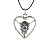 Heart Skull Pendant