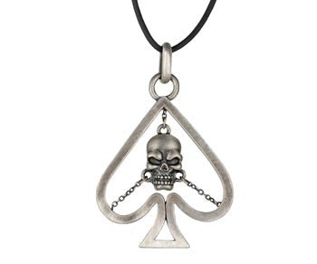 SPADE SKULL PENDANT , DC/60