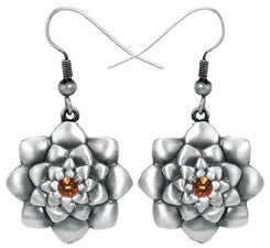 Lotus Earrings